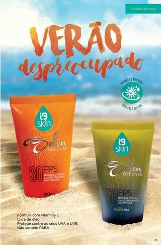 95
Cuidados pessoais
 