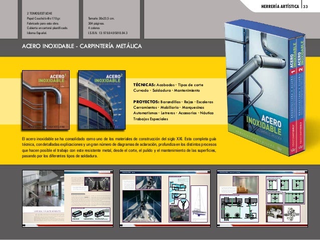 Catalogo LIBROS DE MOBILIARIO, HERRERIA, PUERTAS, DECORACION, ETC.