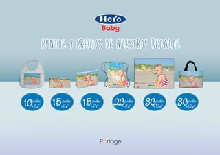 Puntos y precios de nuestros regalos
 
