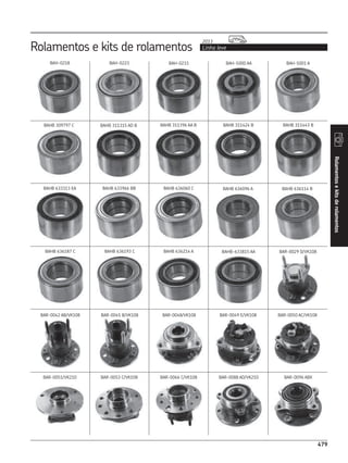 CATÁLOGO REPOSIÇÃO - SKF COMPLETO