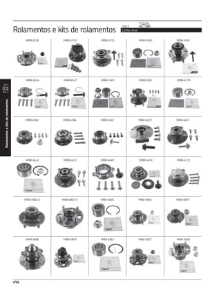 CATÁLOGO REPOSIÇÃO - SKF COMPLETO