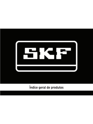 Índice geral de produtos
 