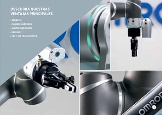 • VERSÁTIL
• CAMBIOS RÁPIDOS
• VISIÓN INTEGRADA
• SEGURO
• FÁCIL DE TRANSPORTAR
DESCUBRA NUESTRAS
VENTAJAS PRINCIPALES
3
 