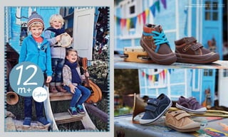 12Explorer 
Polacchino con lacci – da € 39,90 – Cod. 52673 
Polacchino con doppio velcro – da € 39,90 – Cod. 52672 
Scarpa – da € 36,90 – Cod. 52671 
 