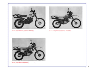 9
Modelo 90 (9C2MD0301LR301001~LR304633) Modelo 91 (9C2MD0301MR306001~MR308762)
Modelo 92 (9C2MD0301MR200001~ )
 