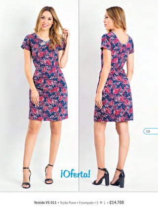 Vestido VS-011 • Tejido Plano • Estampado • S M L • ₡14.700
¡Oferta!
115
 