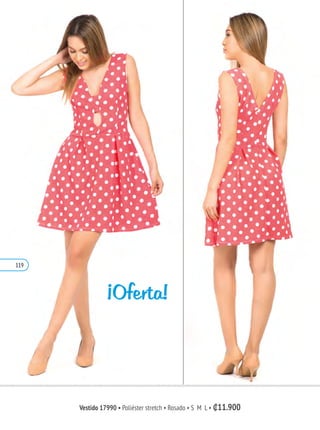 Vestido 17990 • Poliéster stretch • Rosado • S M L • ₡11.900
¡Oferta!
119
 