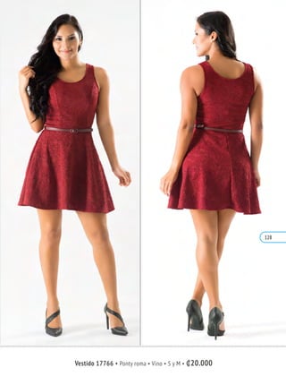 Vestido 17766 • Ponty roma • Vino • S y M • ₡20.000
128
 