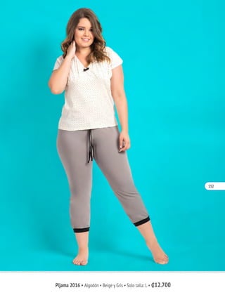 Pijama 2016 • Algodón • Beige y Gris • Solo talla: L • ₡12.700
152
 