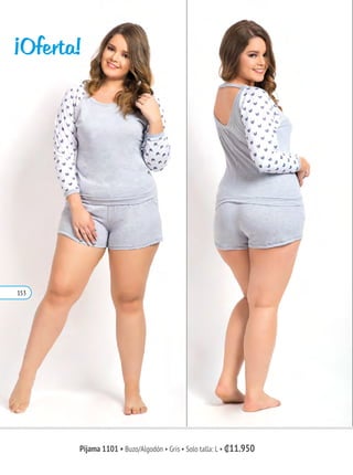 Pijama 1101 • Buzo/Algodón • Gris • Solo talla: L • ₡11.950
¡Oferta!
153
 