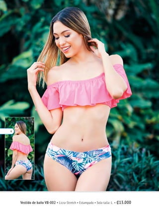 Vestido de baño VB-002 • Licra-Stretch • Estampado • Solo talla: L • ₡13.000
4
 