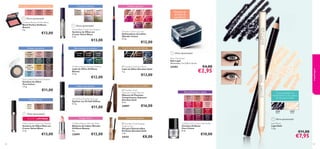 21649
Fresh
Pink
21650
Classic
Rose
21651
Glowing
Peach
22592
Silver
Grey
22595
Sparkling
Forest
22596
Asphalt
Black
23867
Shimmering
White
23868
Pearly
Gold
23869
Earthy
Brown
22590
Pink
Shimmer
22591
Taupe
Metal
22589
Champagne
Pearl
26663
Light
Blue
26664
Sheer
Lavender
26665
Copper
Plum
30375
Nude
Mud
30372
Cream
White
30376
Matte
Taupe
20779
Baby
Pink
20781
Clover
Haze
20782
Nude
Pink
20783
Intense
Pink
20788
Coral
Red
24423
Pastel
Pink
24424
Lavender
Shimmer
24425
Glossy
Taupe
26258
Red
Classic
26261
Deep
Plum
26259
Ruby
Pink
26260
Berry
Intense
23440
Onyx
Grey
23438
Midnight
Blue
22738
Black
22739
Brown
24033
Nude
Beige
24035
Perfect
Pink
24034
Nude
Pink
24036
Vibrant
Pink
24037
Hot
Coral
24038
Real
Red
24039
Dark
Plum
24040
Cream
Chestnut
22493
Blue
22494
Green
22490
Black
22491
Brown
22492
Grey
25093
Sand
Shimmer
25094
Bare
Pink
25092
Frosted
White
25095
Shimmer
Taupe
25096
Golden
Green
26568
Brown
Mauve
26566
Graphite
Grey
26567
Khaki
Green
23858
Black
23859
Nude
9392
Oriﬂame Beauty Perfect Blush
Blush Perfect Oriﬂame
Beauty
4 g.
€13,00
Wonder Colour Lip Liner
Delineadores de Lábios
Wonder Colour
0,3 g.
€12,00
Oriﬂame Beauty Smooth Deﬁner
Lápis de Olhos Oriﬂame
Beauty
0,3 g.
€12,00
Matte Velvet Cream Eye Shadow
Sombras de Olhos Mate em
Creme Velvet Blaze
3 ml.
€13,00
Pure Colour Mono Eye Shadow
Sombras de Olhos
Pure Colour
1,5 g.
€11,00
Velvet Blaze Cream Eye Shadow
Sombras de Olhos em
Creme Velvet Blaze
3 ml.
€13,00
Tons brilhantes e atuais
Oriﬂame Beauty Wonder Balm
Bálsamo de Lábios Wonder
Oriﬂame Beauty
4 g.
23099 €12,00
Oriﬂame Pure Colour Nail Polish
Vernizes Oriﬂame
Pure Colour
8 ml.
€10,00
Última apresentação!
Última apresentação!
Matte Velvet Cream Eye Shadow
EDIÇÃO LIMITADA
 Giordani Gold Eye Pencil
Lápis de Olhos Giordani Gold
1 g.
€13,00
 Giordani Gold Shaping
Eyebrow Gel
Gel para Sobrancelhas
Perfeitas Giordani Gold
7 ml.
24151 €8,00
 Giordani Gold
Supreme Length Mascara
Máscara de Pestanas
Comprimento Supremo
Giordani Gold
8 ml.
24097 €16,00
Soft Diffuse Powder Eye Liner
Eyeliner em Pó Soft Diffuse
0,7 g.
€11,00
Kohl Pencil
Lápis Kohl
1,3 g.
€11,00
€7,95
Última apresentação!
Pencil Sharpener
Aﬁa-Lápis
Dimensões: 3 x 2,25 x 1,6 cm.
24383 €4,00
€2,95
Última apresentação!
Para maçãs do rosto radiantes e esculpidas Cremosas e brilhantes
Olhos intensos,cor duradouraPerfeição mate-pérola!
Realça o look esfumado
Deﬁnição supersuave
maquilhagem
Cremosas e mate
Protege e hidrata
Tons da mais requintada deﬁnição
Cor intensa,comprimento soberbo
Sobrancelhas fabulosas!
Essencial na
sua bolsa de
cosméticos!
O duo perfeito ara
transformar os seus olhos
do dia para a noite!
Última apresentação!
 