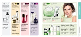 ቢ Creme Anti-Idade
Diamond Cellular 50 ml.
13659 €42,00
ባ Limpeza Micellar
Diamond Cellular 200 ml.
21339 €22,00
ቢ Gel Tónico Royal Velvet
200 ml.
22423 €18,00
ባ Creme Reﬁrmante para
Olhos Royal Velvet 15 ml.
22815 €23,00
ቤ Creme de Noite
Reparador Royal Velvet
50 ml.
22814 €30,00
ቢ Creme de Dia com SPF 15
Time Reversing
SkinGenist™ 50 ml.
24181 €35,00
ባ Creme de Noite Time
Reversing SkinGenist™ 50 ml.
24184 €35,00
ቤ Essência de Dia e Noite
Time Reversing
SkinGenist™ 30 ml.
24217 €40,00
ባ Creme de Olhos Time
Reversing Intense
SkinGenistII™ 15 ml.
24667 €26,00
ብ Leite de Limpeza
Multiações Time Reversing
SkinGenist 150 ml.
25261 €20,00
ባ Creme de Olhos Corretor
de Rugas Ecollagen 15 ml.
26687 €23,00
€15,95
ቢ Creme de Dia Corretor de
Rugas Light Ecollagen 50 ml.
30028 €34,00
€19,95
ቢ Creme de Dia Corretor de
Rugas com SPF 15 Ecollagen
50 ml.
26685 €34,00
ባ Creme de Noite Corretor
de Rugas Ecollagen 50 ml.
26686 €34,00
ቤ Sérum Lifting e Corretor
de Rugas Ecollagen 30 ml.
30030 €37,00
ቦ Tónico Skin Perfecting
Ecollagen 200 ml.
30139 €19,00
ብ Gel/Espuma de Limpeza
Ecollagen 200 ml.
30141 €19,00
ቧ Limpeza Tripla Ação
Ecollagen 200 ml.
30140 €19,00
ቢ Sérum Rejuvenescedor
para o Rosto e Pescoço Time
Reversing Intense
SkinGenistII 30 ml.
30836 €40,00
45+40+ 55+ 35+
Enriquecida com genuíno
pó de Diamante e com
o Complexo Eternal
Beauty, a Gama Diamond
Cellular é o seu segredo
para uma pele radiante e
rejuvenescida.
Reduz as rugas de forma
surpreendente e melhora
visivelmente o brilho, a
ﬁrmeza, a elasticidade e o
tom de pele.
visivelmente o brilho, a
ﬁrmeza, a elasticidade e o
tom de pele.
Preenche as rugas
profundas, redeﬁne o
contorno dos olhos e
recupera a densidade da
pele.
DEVOLVEVISIVELMENTE
A JUVENTUDE NAS 3
ÁREAS CRUCIAIS:
rosto, pescoço e linha do
maxilar
A exclusiva Infusão de
Íris Negra™ incluída
em cada produto Royal
Velvet aumenta as suas
propriedades
Com Células-Tronco
Vegetais
Elevada eﬁcácia antirrugas
– na mais leve das texturas
Com Células-Tronco
Vegetais
www.oriﬂame.pt
DIAMOND CELLULAR TIME REVERSING TIME REVERSING INTENSE ECOLLAGEN
105104
40+
ROYALVELVET
ቢ
ባ
ቢ
ባ
ቤ
ብ
ቢ
ባ
ቢ
ባ
ቤ
ቢ
ባ
ቢ
ባ
ቤ
ብ ቦ ቧ
CUIDADOSDOROSTO
 