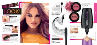 24351 Sweet Coral 
ACABAMENTO 
PERFEITO, AÇÃO NUTRITIVA 
20388 Sand 
20389 Cocoa 
20386 Porcelain 
20387 Ivory 
24350 Pretty Pink 
 
 
 
TONS SOFISTICADOS 
 Blush Cherry My Cheeks 
Very Me 2 g. 
€9,00 €5,95 
 
O SEGREDO! 
Deixe os seus olhos falarem, mantendo 
os lábios num tom mais neutro ou nude. 
O Brillho Incredibalm Lip Gloss, na página 107, 
é o complemento perfeito para este visual. 
OS 
PARCEIROS 
PERFEITOS! 
Com cerdas de pelo de cabra 
para uma aplicação perfeita, 
este é o único pincel de que 
necessita para aplicar o seu 
blush em pó. 
 Pincel para Blush Very Me 
Dimensões: comprimento 10,7 cm. 
24897 €5,00 €3,45 
ESCOVA XL 
PARA PESTANAS 
ULTRAVOLUMOSAS 
 Bases de Cor Very Me Smoothie 30 ml. 
€8,00 €5,45 
 Máscara de Pestanas Volume 
Very Me 8 ml. 
20533 €8,00 €4,95 
RECRIE O 
LOOK! 
BASE DE COR 
Uma pele imaculada é o 
segredo de uma 
maquilhagem perfeita. A Base 
de Cor Very Me Smoothie é 
fácil de aplicar e tem um 
acabamento natural, deixando a pele suave, macia e 
hidratada. 
BLUSH 
Maçãs do rosto esculpidas 
com um brilho quente são 
uma das principais tendências. 
O Blush Cherry Me Cheeks, 
disponível em 2 tons, permite 
alternar entre um rosa mais 
suave ou mais intenso. 
MÁSCARA DE 
PESTANAS 
Para pestanas arrojadas e 
repletas de volume, 
aplique duas camadas de 
Máscara de Pestanas 
Volume nas pestanas de 
cima. Mantenha a parte de 
baixo mais leve, limpando o excesso de produto da 
escova e aplique uma camada. 
A Modelo está a usar: Máscara de Pestanas Volume Very Me 20533 Black , 
Bases de Cor Very Me Smoothie 20387 Ivory , Blush Cherry My Cheeks Very Me 
24351 Sweet Coral . 
www.orifl ame.pt JOVEM 
110 111 
 