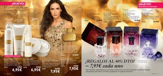 ¡NUEVO!                                                                                                                                                                                                                                                    ¡NUEVO!
El glamour de un                                                                                                                                                                                                                                                               EXISTENCIAS LIMITADAS


cuento de hadas                                                                                                                                                      Giordani Man
                                                                                                                                                                   – LIMITED EDITION –
                                                                                                                                                                   Eau de Toilette
                                                                                                                                                                                                          Signature
                                                                                                                                                                                                        – LIMITED EDITION –
                                                                                                                                                                                                        Eau de Toilette
                                                                                                                                                                                                                                                Enigma
                                                                                                                                                                                                                                              – LIMITED EDITION –
                                                                                                                                                                                                                                              Eau de Toilette
                                                                                                                                                                                                                                                                                      Grace
                                                                                                                                                                                                                                                                                    – LIMITED EDITION –
                                                                                                                                                                                                                                                                                    Eau de Parfum
Cada día puede tener momentos inolvidables. Cada momento puede ser especial con
                                                                                                                                                                   Eau de Toilette Giordani Man         Eau de Toilette Signature             Eau de Toilette Enigma                Eau de Toilette Grace
el aroma de More by Demi. Un perfume chispeante que te hará sentir guapa,                                                                                          Tamaño Viaje                         Tamaño Viaje                          Tamaño Viaje                          Tamaño Viaje
femenina y absolutamente seductora. ¡Como en un cuento de hadas!                                                                                                   El reﬁnado aroma amaderado y         El masculino aroma de Signature con   La seductora esencia de Enigma con    La femineidad convertida en fragancia
                                                                                                                                                                   especiado de Giordani Man. Ahora     acordes amaderados y afrutados.       aroma de Jazmín y Rosa negra. Ahora   con corazón ﬂoral y base amaderada.
 Cabello radiante                                                                                                                                                  disponible en tamaño viaje. 30 ml.   Ahora disponible en tamaño viaje.     disponible en tamaño viaje. 30 ml.    Ahora disponible en tamaño viaje.
                        Limpia tu piel
   y luminoso
                       con un delicado                                                                                                                             24575                    13,95€      30 ml.
                                                                                                                                                                                                                                              24577                   13,95€        30 ml.
                           aroma.                                                                                                                                                                       24573                   13,95€                                              24578                    13,95€
                                                            Bruma Corporal
                                                                                                                                                                                       
                                                             con efecto Deo
                                                               refrescante
  
                                                                                                                                                                                                                                                 
                                                                                                                                                                                                                                                                                  
                                                                  Crema corporal
                                                                  súper nutritiva




                                                                                                                             More by Demi
                                                                                                                            Eau de Parfum
                                                                                                                            Eau de Parfum More by Demi
                                                                                                                            Descubre la magia de Hollywood con
                                                                                                                            Demi Moore. Notas de Ylang-Ylang,
                                                                                                                            Jazmín y cremosa madera de Sándalo
                                                                                                                            que se entrelazan formando un aroma
                                                                                                                            incomparable digno de una celebrity.
                                                                                            
                                                                                                                            50 ml.

     EXISTENCIAS LIMITADAS
                                                                                                                            23624                    37,00€
 More Hairspray Brilliant Shine          More Shower Cream                       More by Demi                             More Body Butter


                                                                                                                                                                     ¡REGALOS AL 40% DTO!
Laca Iluminadora More                    Gel de Ducha More                        Deodorising Body Spray                    Crema Corporal More
Siéntete como una estrella de            Mima tu piel con este suave gel de       Bruma Corporal – Efecto Deo               Lujosa y nutritiva crema que deja tu                                                                                                             ¡CON PRÁCTICO
Hollywood vaporizando la Laca            ducha con delicioso aroma. Su rica       More                                      piel sedosa e hidratada con un                                                                                                                   VAPORIZADOR!


                                                                                                                                                                     – 7,95€ cada uno
Iluminadora sobre tu pelo. Sus agentes   fórmula cremosa limpia e hidrata tu      Vaporiza sobre tu piel y siente como te   delicado aroma. Fórmula no grasa.
especiales iluminan tu cabello y lo      piel haciéndote sentir como una          invade su fresco aroma. Perfecto para     200 ml.
preparan para lucir tu melena. 150 ml.   estrella. 200 ml.                        prolongar la duración del perfume         24739                       9,95€
                            7,95€                                   7,95€
                                                                                                                                              7,95€
24741                                    24740                                    More By Demi. 75 ml.


                   6,95€                                  6,95€                   24457

                                                                                                    7,95€
                                                                                                              8,95€                                                  Esta Navidad, regala fragancias masculinas y femeninas en un práctico formato de edición limitada.
                                                                                                                                                                     ¡Son perfectas para llevar en el bolso y perfumarte en cualquier momento!
56    fragancias                                                                                                                                                                                                                                                                                          fragancias 57
 