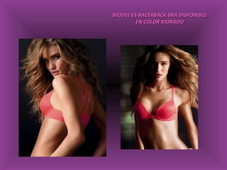 MOD5) VS RACERBACK BRA DISPONIBLE EN COLOR MORADO 