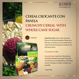 General catalogue from Biolcom Ecuador, delivery directly from paradise