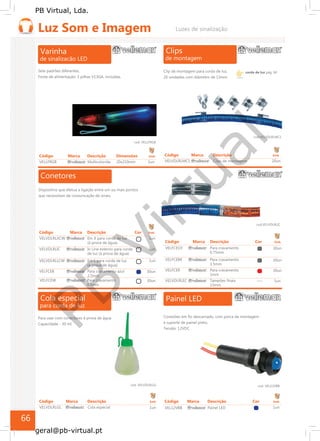 PB
Virtual
PB Virtual, Lda.
geral@pb-virtual.pt
corda de luz pág. 64
66
 