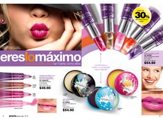 30%
                                                                                                                                                                                            más de



                                                                                                                                                                                      de descuento
                                                                                                                                                                                                perlips




                                                                                                                                 perlibrown 02961




                                                                                                                                                                        6
                                                                                                                                                                     284
                                                                                                                pe




                                                                                                                                                                        k0
                                                                                                                  rlir




                                                                                                                                                                   lipin
                                                                                                                      ed




                                                                                                                                                                per
                                                                                                                      2840
                                                                                                                         3




                                                                                                                                                                                                   0
                                                                                                                                                                                                 85
                                                                                                                                                                                               02
                                                                                                                                                                                                ge
                                                                                                                                                                                              an
                                                                                                                                                                                            or
                                                                                                                                                                                         rli
                                                                                                                                                                                       pe
                                                                                                                                                                                                                          44
                                                                                                                                                                                                                        28
                                                                                                                                                                                                                        0
Melanie está usando cy˚ perlips                                                                                                                                                                                      et
                                                                                                                                                                                                                  iol
perlired + cy˚ bulkyz passionberry.                                                                                                                                                                           rliv
                                                                                                                                                                                                            pe




ereslomáximo
                                                                                                                                                                                                          brillo perlado y color
                                                                                                                                                                                                          cyº perlips
                                                                                                                                                                                                          labial hidratante con perlas
                                                                                                                                                                                                          de luz y fps 20
                                                                                                                                                                                                          4 g / .14 oz.
                                                                                                                                                                                                          valorizado en $89.00

                                         porque puedes silbar tan fuerte como ellos                                                                                                                       $54.90
                                                                                                                combínalos y
                                                                                                              obtén un acabado
                                                                                                                más brillante!


                                              raspy      exfolia tus labios con
                                              grape      gránulos de azúcar
                                              00358      tan solo frotándolos
                                                         cyº sugarrub
                                                         brillo labial exfoliante
                                                         y humectante
                                              crunchy    8 ml / .27 fl. oz.
                                              browny     valorizado en $70.00
                                              00361
                                                         $49.90                                                                                                                                      cy˚perlips perliorange+ cy˚bulkyz cocopine



                                              crispy                                                                                                                                                 cy˚perlips perlipink + cy˚bulkyz passionberry
                                                                                    cocopine
                                              candy
                                              00360                                 01699
                                                                                                                                                                             passionberry
                                                                                                                                                                             01697
                                                                                    con mantequilla
                                                                                    de cacao
                                                                                    cyº bulkyz
                                                                                    bálsamo para labios con
                                                                                    aroma
                                                                                    14 g / .50 oz.
                      rushy rose 00359                                              valorizado en $79.00                                            mintgrape


                                                        rushy rose
                                                                                    $54.90                                                          01698




14          promo giulia: pág. 72-73                                                                                                                                                                                                      15
 