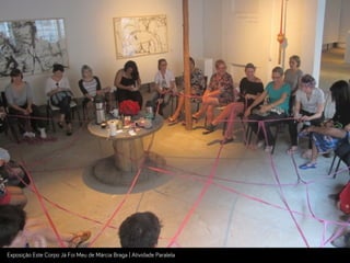 Exposição Este Corpo Já Foi Meu de Márcia Bra!a | Atividade Paralela
 