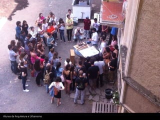 Alunos de Arquitetura e Urbanismo
 