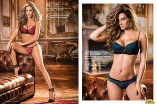 566
566
Brasier en encaje, con tiras de lujo.
Copa transpirable con realce suave.
( un par tiras adicional )
Negro-Coral / Negro-Esmeralda / Negro-Piel
Blanco / Negro • 32 / 34 / 36
Brasier en encaje, con tiras de lujo.
Copa transpirable con realce suave.
( un par tiras adicional )
Negro-Coral / Negro-Esmeralda / Negro-Piel
Blanco / Negro • 32 / 34 / 36
Hilo en encaje, graduable en los costados
Negro-Coral / Negro-Esmeralda
Negro-Piel / Blanco / Negro
S / M / L
Brasilera en encaje
Negro-Coral / Negro-Esmeralda
Negro-Piel / Blanco / Negro
S / M / L
567
568
4 5
 