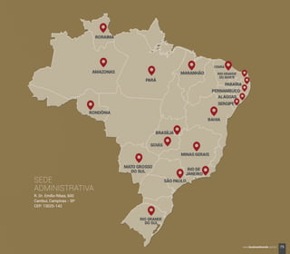 SEDE
ADMINISTRATIVA
R. Dr. Emílio Ribas, 600
Cambuí, Campinas - SP
CEP: 13025-142
75www.boulevardmonde.com.br
 