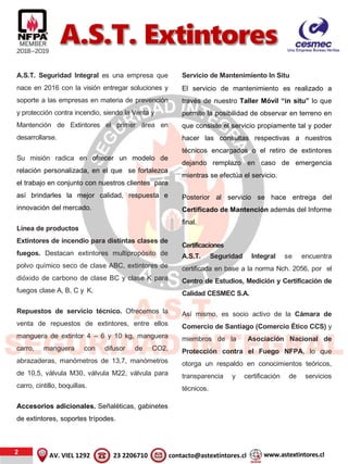 Catalogo AST Seguridad Integral 2018 | PDF