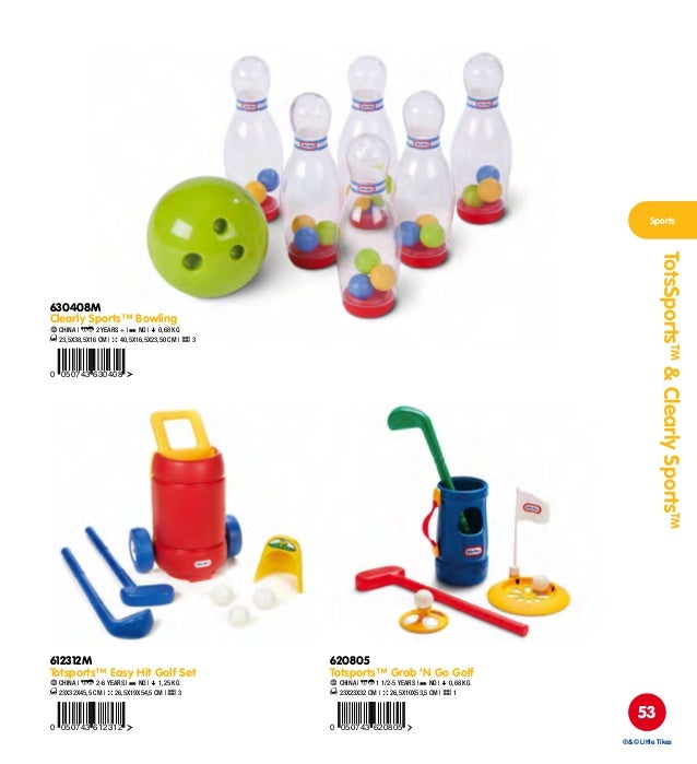 little tikes grab and go golf set