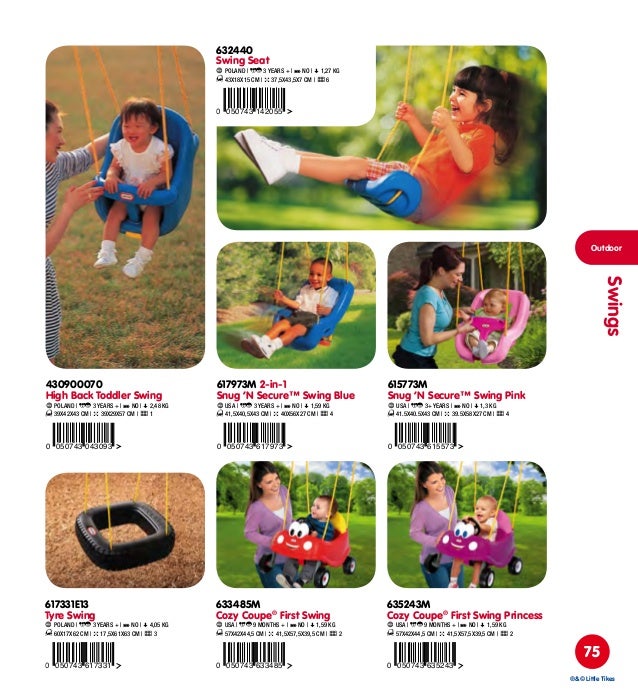 little tikes tyre swing