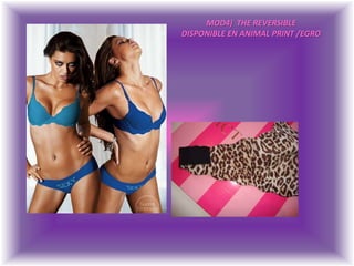 MOD4)  THE REVERSIBLE DISPONIBLE EN ANIMAL PRINT /EGRO