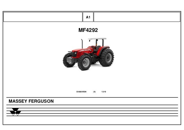 Massey Ferguson 255 265 270 275 Tractor manuales de taller 290-serie 200