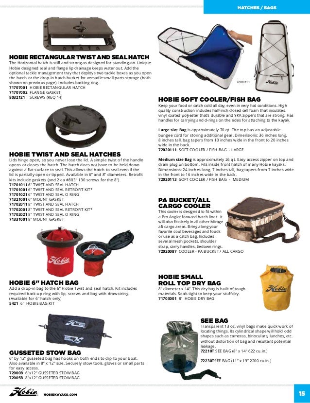 hobie catch bag