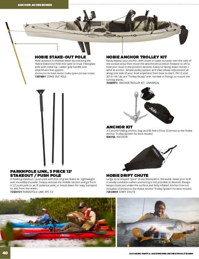 zapture Canoe Anchor Trolley Kit Folding Anchor Accessories Kayak Anchor Trolley Kit Stainless Steel Kayak Accessories