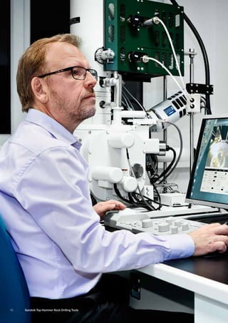 10 Sandvik Top Hammer Rock Drilling Tools
 