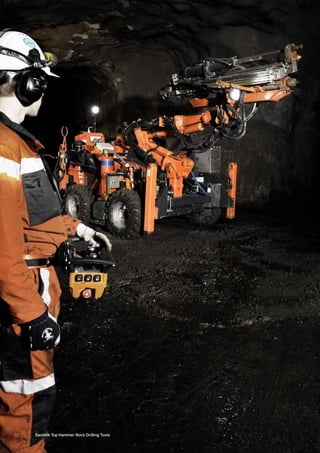 22 Sandvik Top Hammer Rock Drilling Tools
 