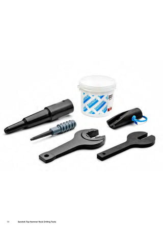 96 Sandvik Top Hammer Rock Drilling Tools
 