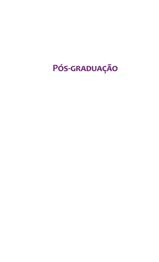 Pós-graduação
 