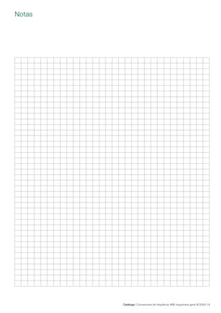 Catálogo | Conversores de frequência ABB maquinaria geral ACS355 19
Notas
 