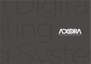 Catálogo plataforma Adoora