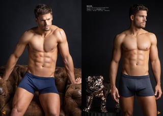 BA130_
BOXER ALG/LYC ELASTICO EMBUTIDO
TALLE: S-M-L-XL COLORES: AZUL -
BLANCO - NEGRO - GRIS MEL - TIBURON
76 77
 