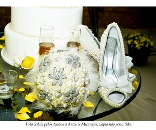 Foto cedida pelos Noivos à Artes & Miçangas. Cópia não permitida.
 
