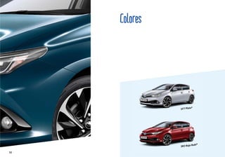 Guía de colores Toyota Auris