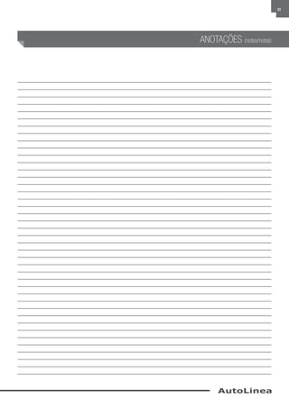 31
ANOTAÇÕES (notes/notas)
 