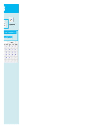 ES

egistro

registro         CERRAR



ÑO DE LANZAMIENTO:

          12/05/1992

may                   2012
 lun mar mié jue vie sáb
30 1     2  3    4   5

7     8     9    10    11    12

14    15    16   17    18    19

21    22    23   24    25    26

28    29    30   31    1     2

4     5     6    7     8     9
 