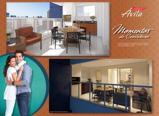 Momentos
de Convivência
O Terraço Gastronômico foi projetado para que você tenha o
máximo de praticidade e conforto, tornando-se o lugar ideal
para receber familiares e amigos.

Perspectiva artística do Terraço Gastronômico

Perspectiva artística do Terraço Gastronômico
Foto ilustrativa

 