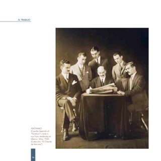 EL TRABAJO




             ANÓNIMO.
             El padre (leyendo el
             “Excelsior”) visita a
             sus hijos residentes en
             México. Años 1920.
             (Colección “El Oriente
             de Asturias”)




              76
 