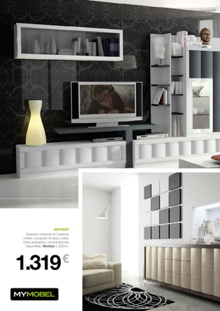 MYMOBEL. Catálogo Colección 2014 / 2015. Muebles y Decoración