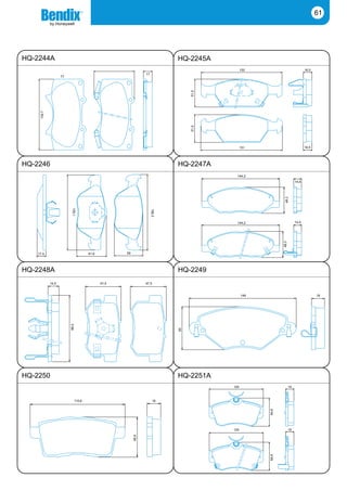 61




HQ-2244A                                                                   HQ-2245A
                                                                                             150                             16,5
                                                              17
                   77




                                                                                51,5
    134,7




                                                                                51,5
                                                                                             151                             16,5




HQ-2246                                                                    HQ-2247A
                                                                                         144,2
                                                                                                                      14,4




                                                                                                           48,3
                         155,1




                                                                   156,3




                                                                                         144,2                        14,4




                                                                                                          48,3
   17,5                             61,6          59




HQ-2248A                                                                   HQ-2249
            14,5                           47,5               47,5


                                                                                             149                                    18
                        88,5




                                                                           60




HQ-2250                                                                    HQ-2251A
                                                                                       124                       19



                            110,6                                    16
                                                                                                   64,6




                                                                                       124                       19
                                                       46,8




                                                                                                   64,6
 