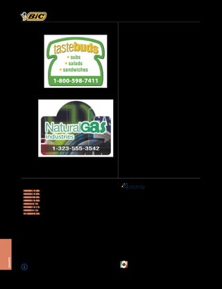 Magnets Suajes de Stock
Figuras

Camión de Gas

Teléfono

Camioneta

Marquesina

Garrafón

Pizza
Hueso

Regla

Las figuras que aquí se ilustran no son en tamaño real.
Considerar la medida en centímetros.

BIC® Magnets Suajes de Stock
Clave:
IP4095I14-04: Camión de Gas 4 cm x 9.5 cm
IP4585I12-02: Garrafón 4.5 cm x 8.5 cm
IP6050I20-03: Teléfono 6 cm x 5 cm
IP9040I14-06: Camioneta 9 cm x 4 cm
IP8675I8-14: Pizza 8.6 cm x 7.5 cm
IP7560I12-12: Marquesina 7.5 cm x 6 cm
IP8540I7-13: Hueso 8.5 cm x 4 cm
IP15035I6-26: Regla 15 cm x 3.5 cm
• Espesor aproximado 0.015”
• ¡8 figuras a elegir!

Impresión:
Cuatricromía (CMYK)
Para suajes especiales con cargo adicional
Consultar con Servicio a Clientes
Tiempo de producción:
Consultar con Servicio a Clientes.

Magnets Suajes de Stock

magnets

Pedido Mínimo: 500 piezas

pág. 127
Consultar página 6 para referencia de íconos

100

Hecho en México

Peso del producto
ver pág. 125

 